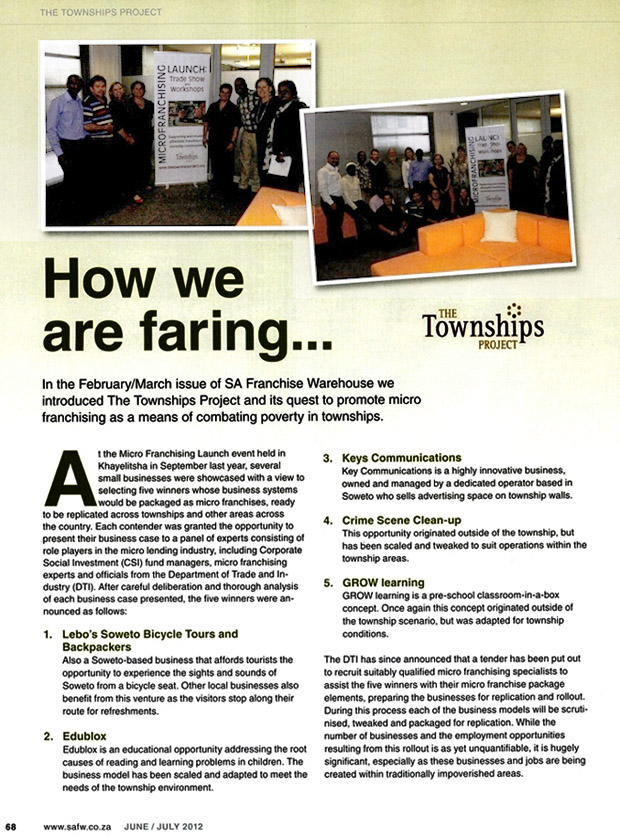 SA Franchise Warehouse